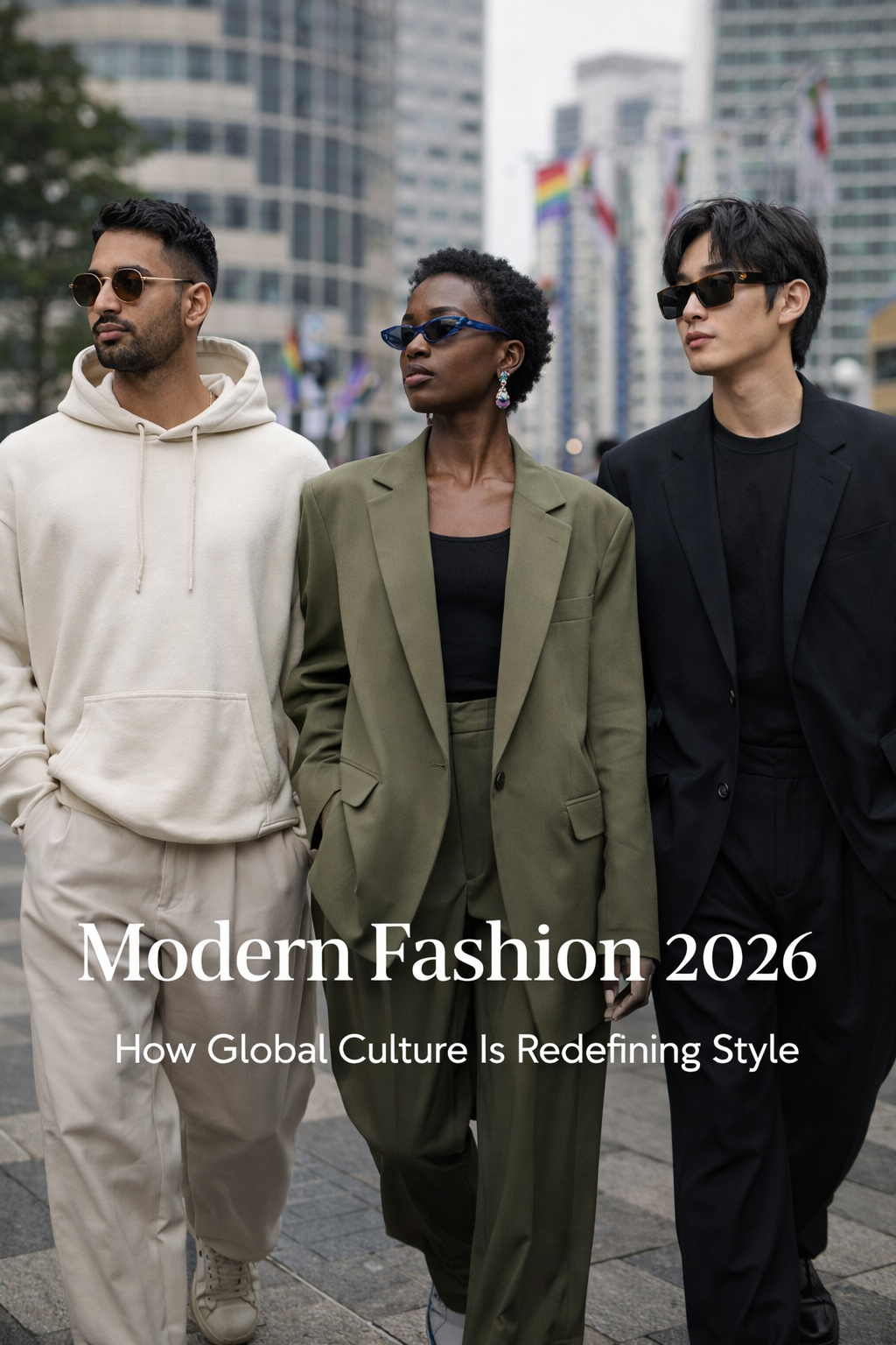 2026 fashion trends in India showing modern streetwear silhouettes and contemporary styling