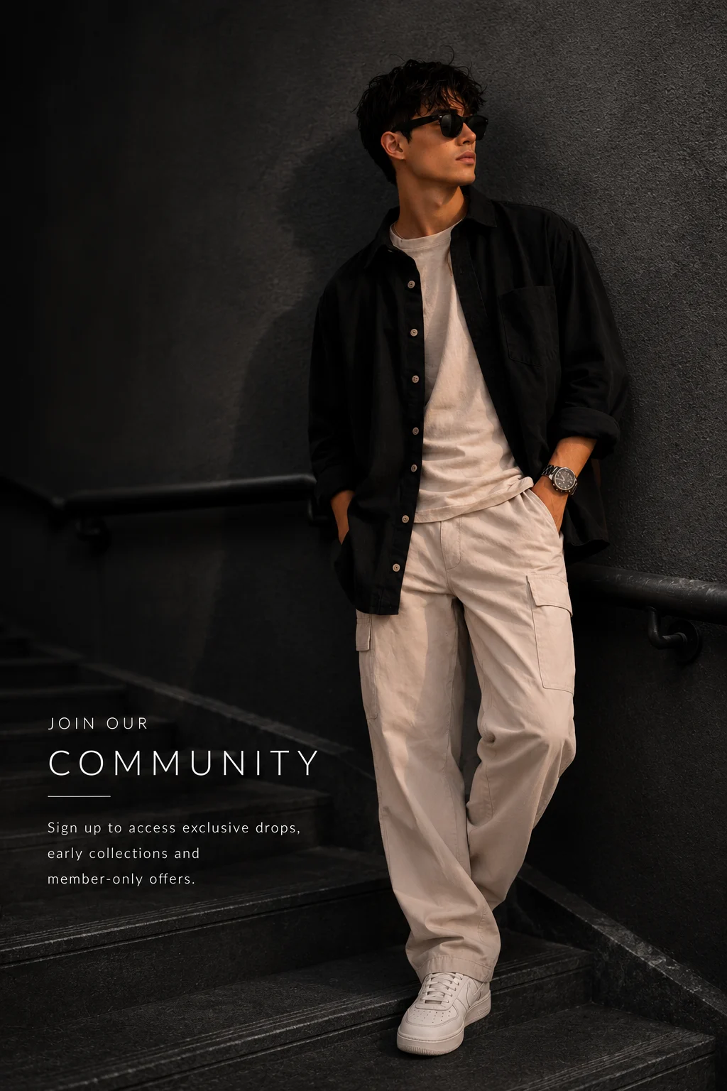 PRAUXE premium men's clothing editorial